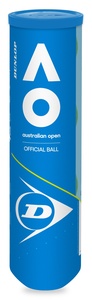 Lauko teniso kamuoliukai DUNLOP AUSTRALIAN OPEN - 4 vnt. pagrindinė